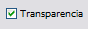 Opci�on Transparencia