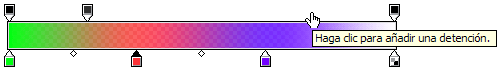 Añadiendo punto de detención
