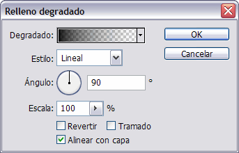 Relleno de Degradado