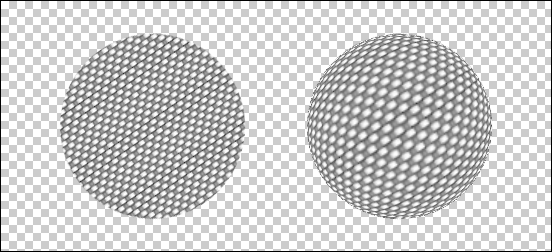 Ejemplo del comando Esferizar