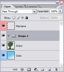 Grupo de capas creado