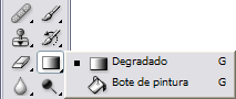 Herramientas Degradado y Bote de pintura