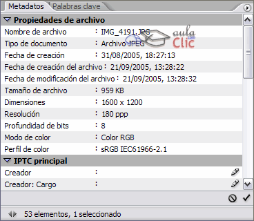 Modificando los metadatos