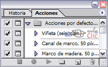 Ventana Acciones