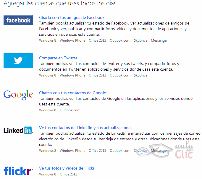 Agregar cuenta