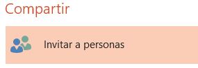 invitar a personas
