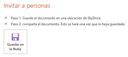 invitar a skydrive