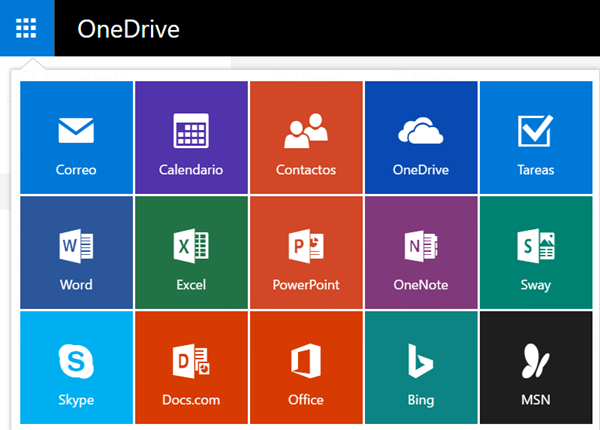 arrancar aplicaciones office online