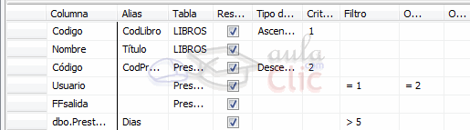 SSMS - A&ntilde;adir criterios de selecci&oacute;n