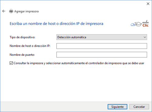 Ventana asistente