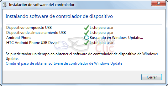 Instalando driver