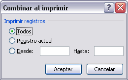 Combinar al imprimir