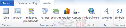 Blog > Insertar
