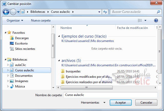 Cambiar posici&oacute;n