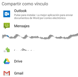 compartir v&iacute;nculo