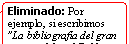 Texto eliminado