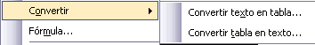 Opciones Convertir