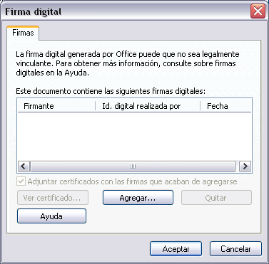 Firmas digitales