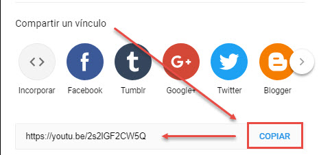 Compartir v&iacute;nculo en WordPress